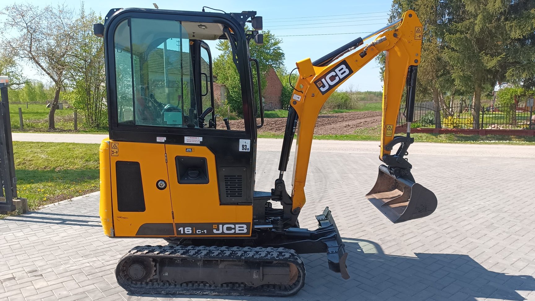 Minikoparka jcb c-16 Super Stan!Okazja!Mocna koparka