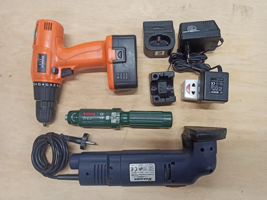 Elektronarzędzia Bosch Einhell wkrętarka szlifierka wkrętak