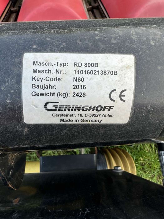 Жатка кукурузная GERNGHOF ROTA DISC 2016