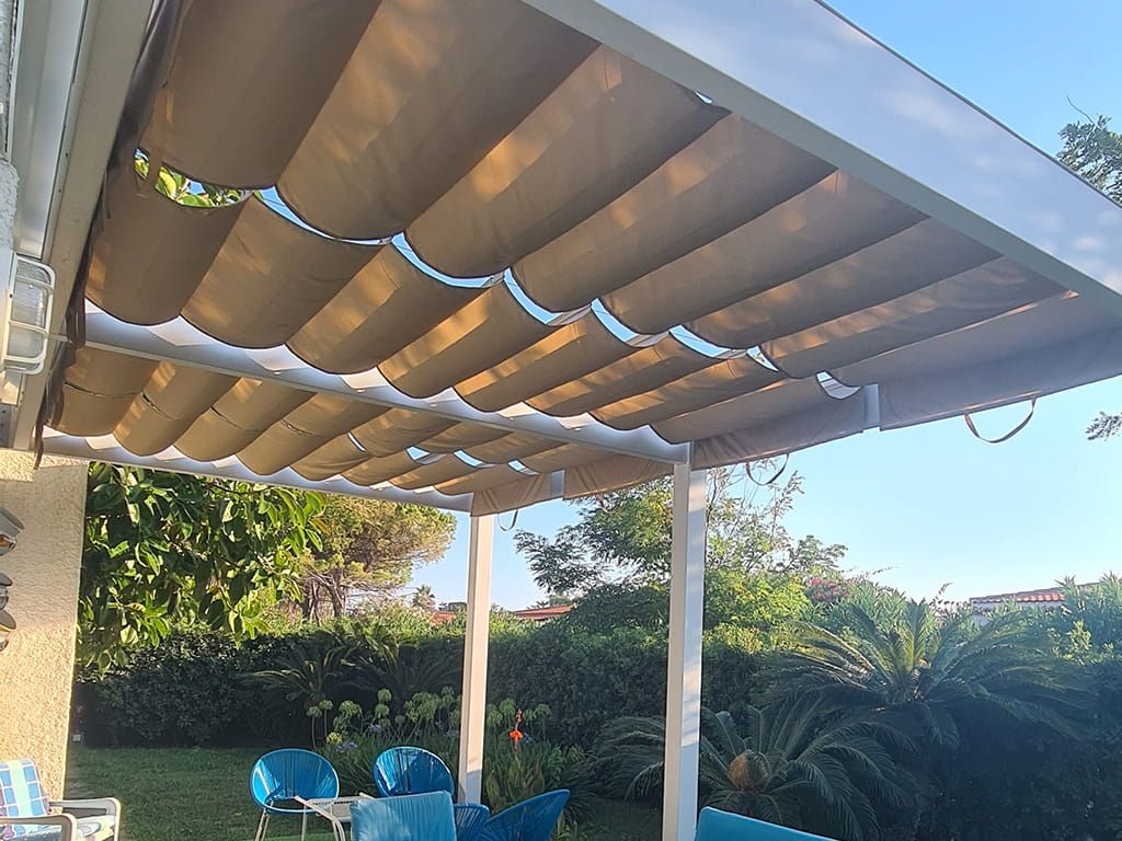 Roleta rzymska pozioma premium Decor 4x4