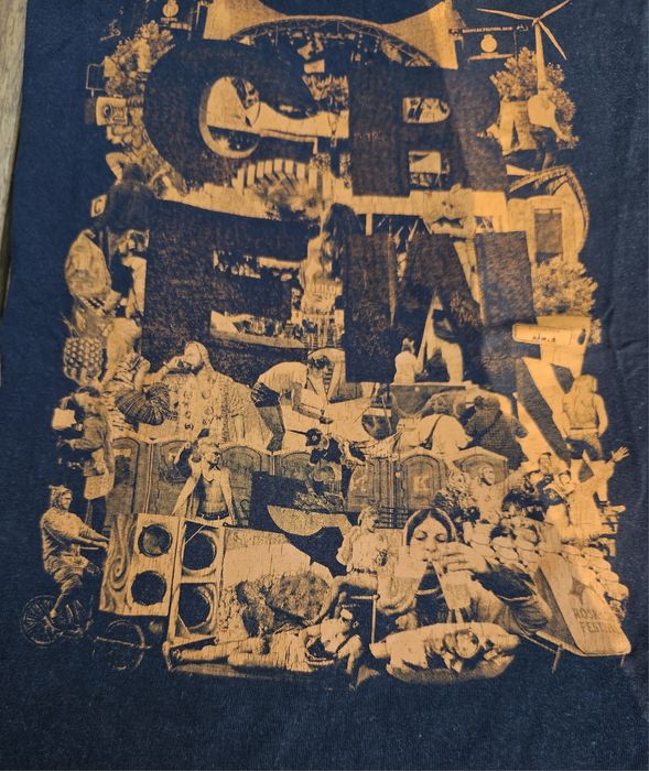 Roskilde Festival Tuborg 2018 Dania koszulka z festiwalu M czarna