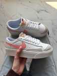 Кросівки Nike Blazer Low Platform Pink/White premium