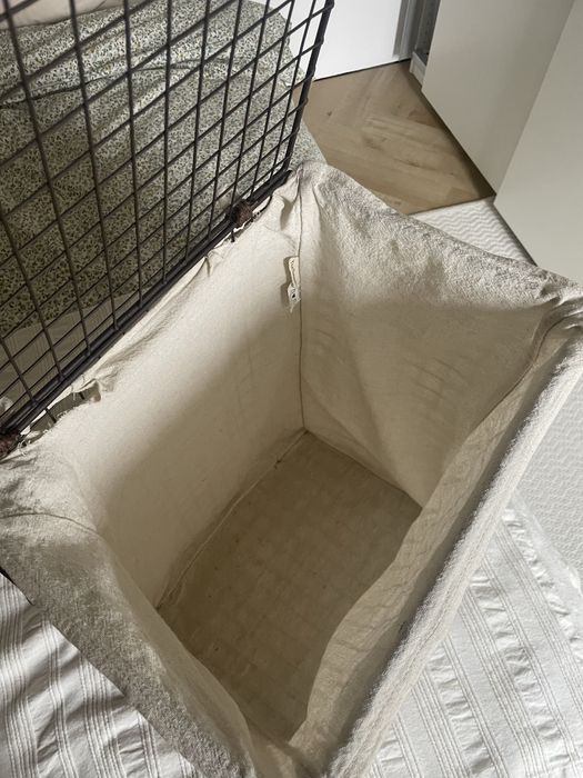 Kosz na pranie loft metal