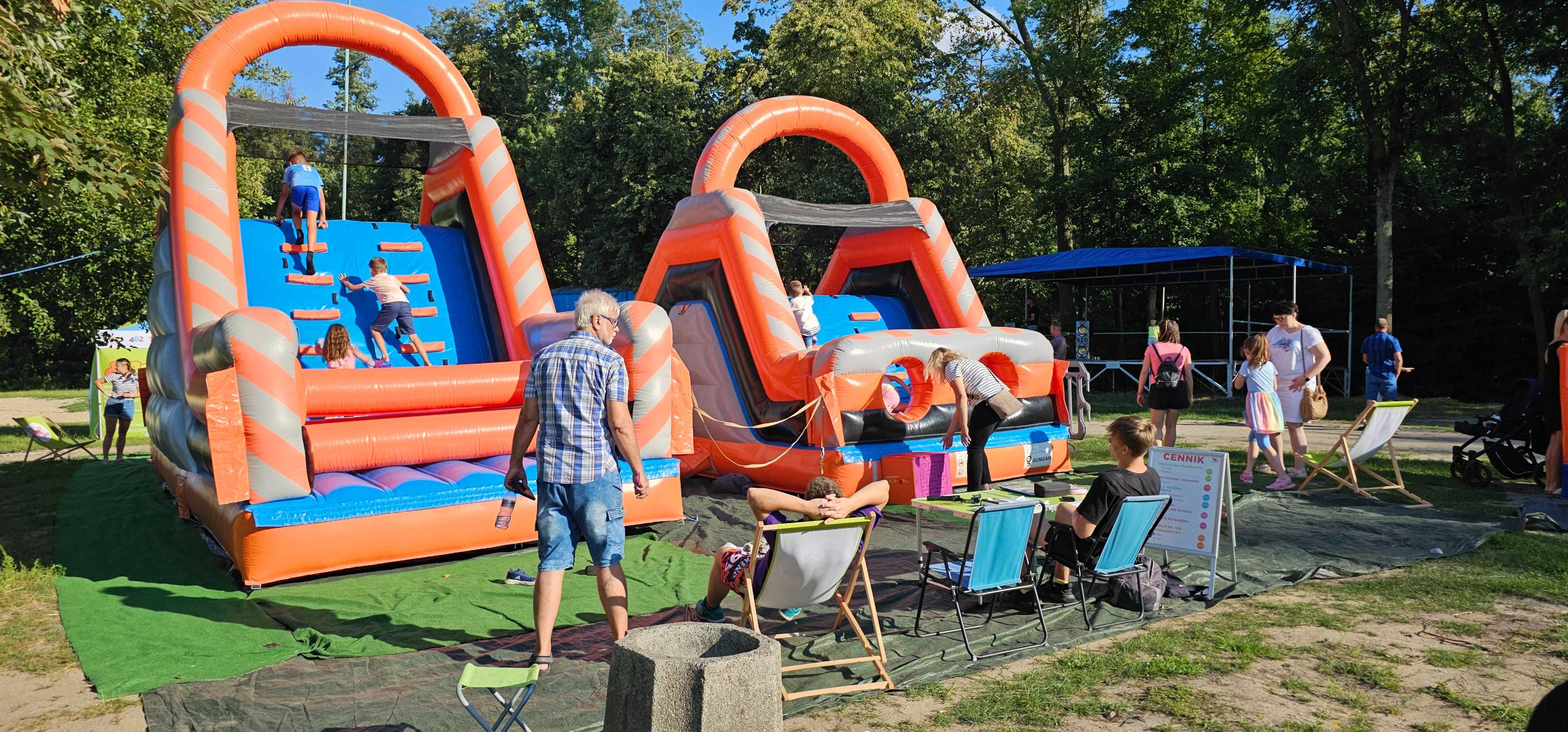Dmuchańców wynajem dmuchaniec wypożyczenie Wodne dmuchańce Zorbing