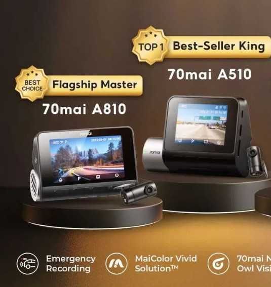 Відеореєстратори A810, A510 4к Global, НОВЕ