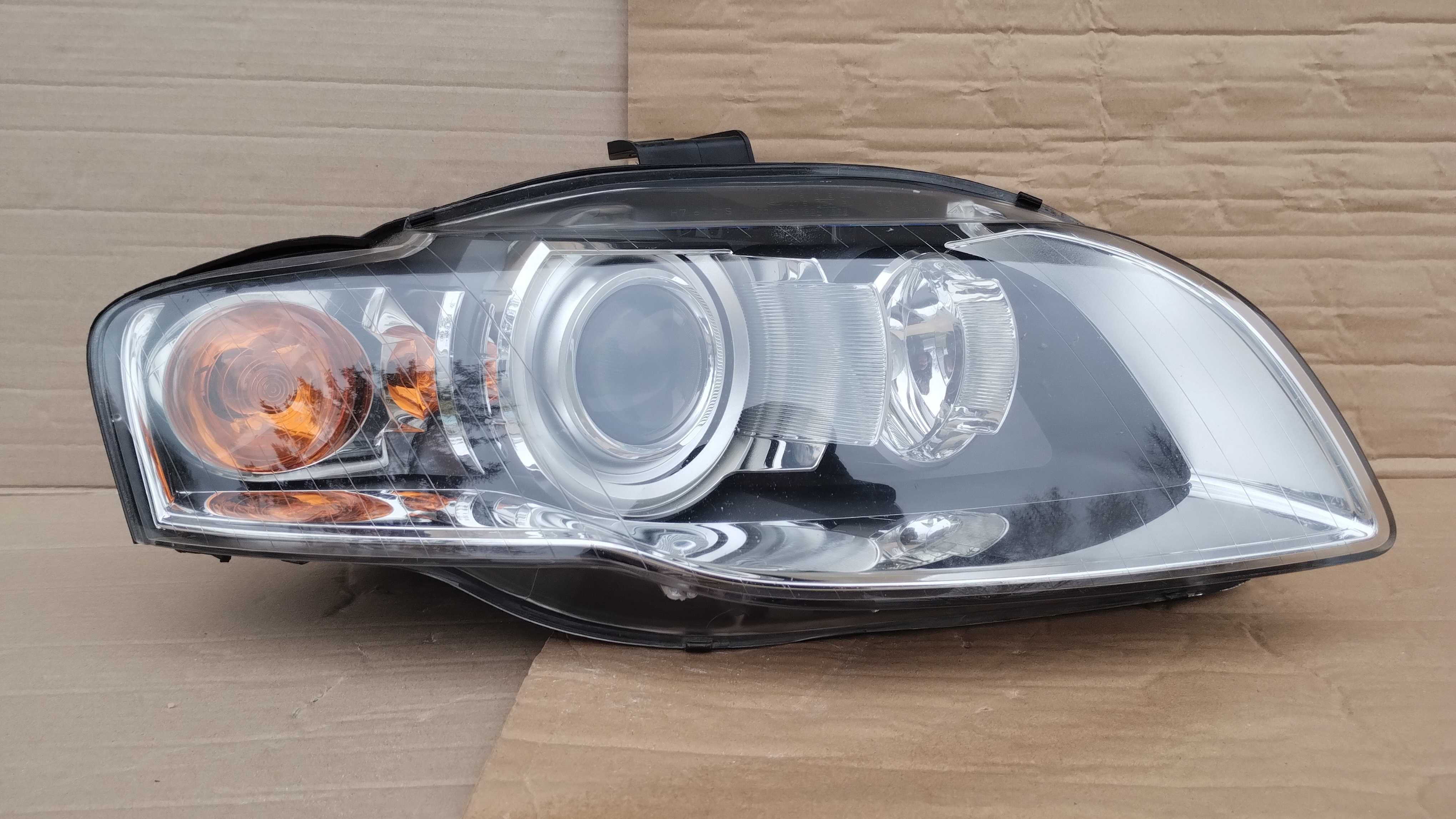 Lampa Przód Prawa Bi Xenon Audi A4 B7 8E 8E0 04-08r Europa