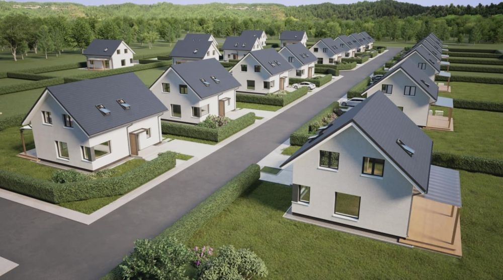 Sprzedaż 1-rodzinnych domów na nowoczesnym zamkniętym #OsiedleGaLene