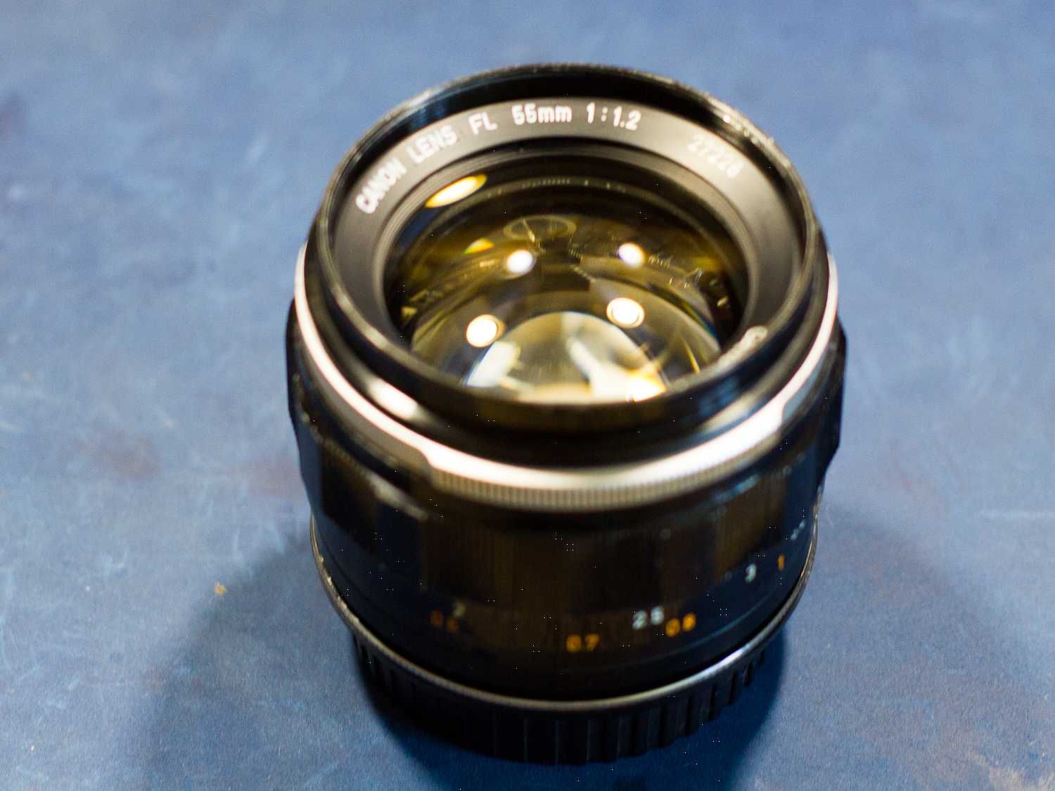 Canon FL 55 f= 1.2, перероблений під Canon EF
