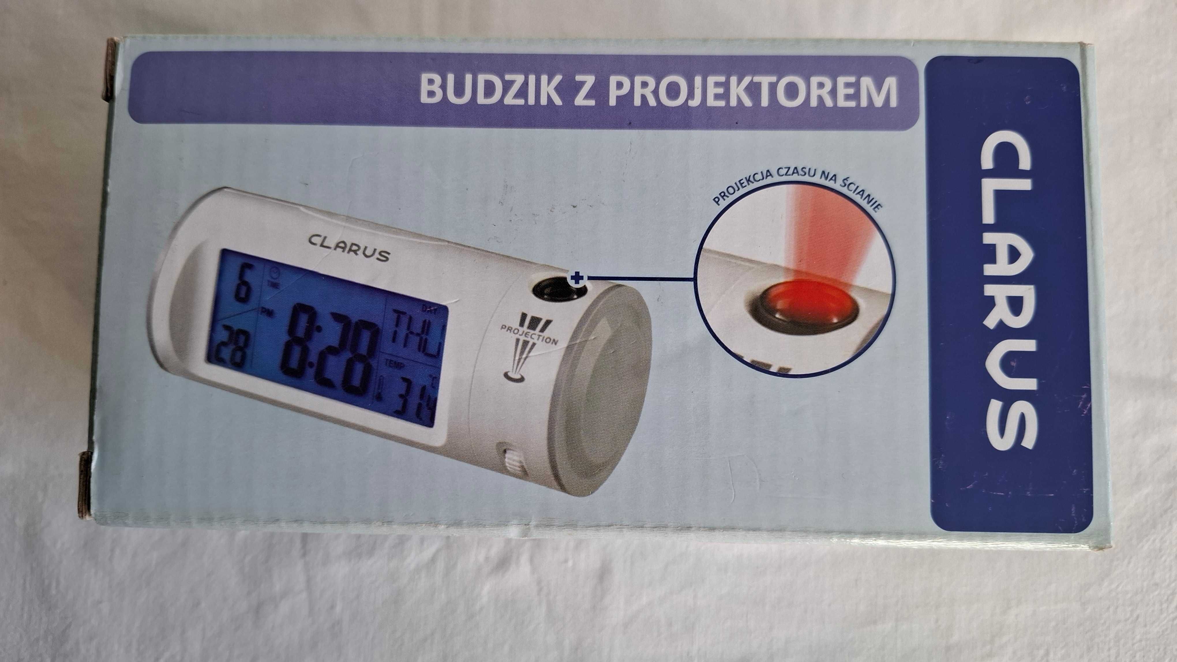 Zegar , budzik z projektorem