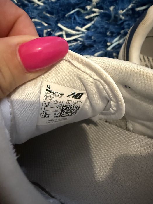 Sapatilhas New Balance tam 33