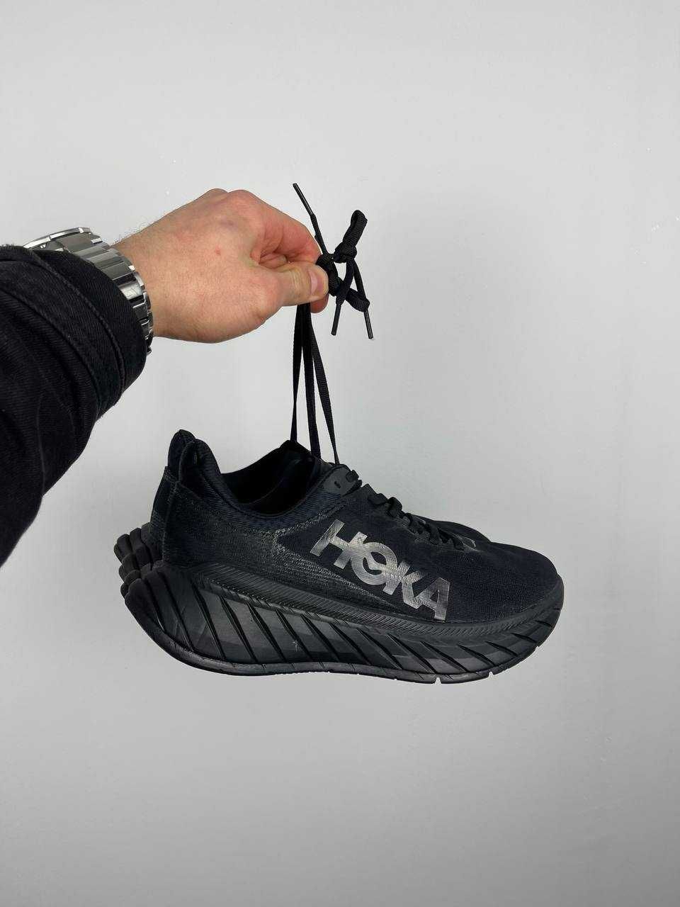 Чоловічі кросівки Hoka One Carbon X Black (41-45)