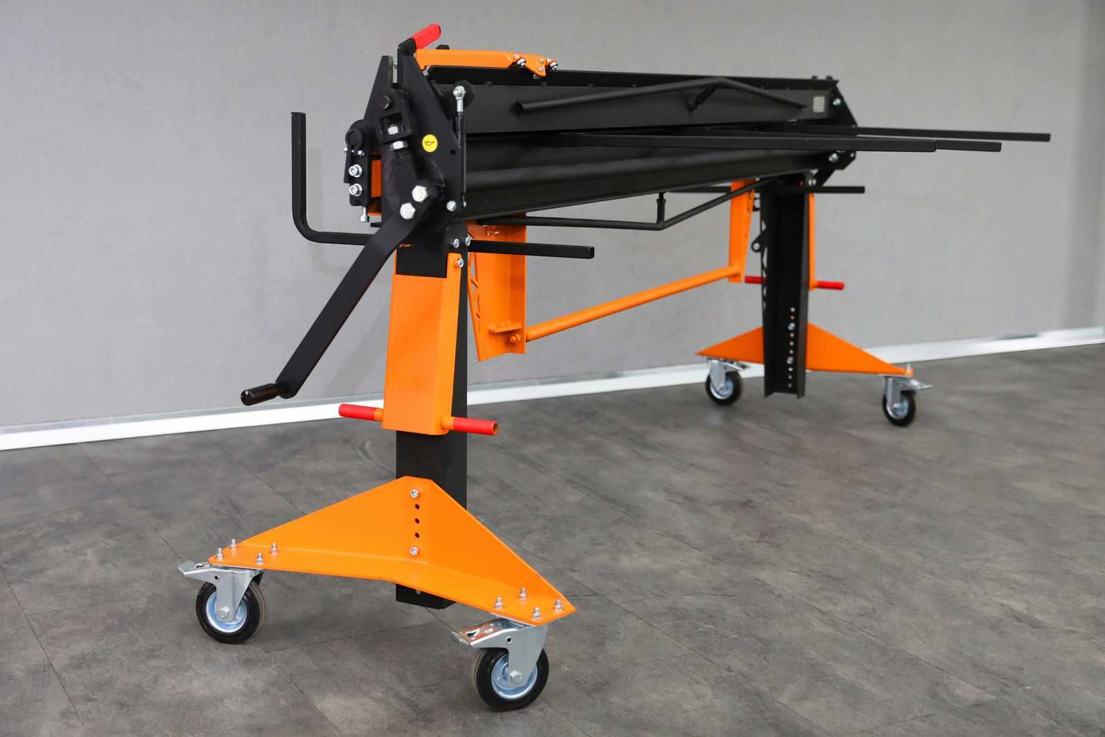 Wysoka jakość - giętarka do blachy 2 m. OLMET M20x2200+nóż+dogniatak