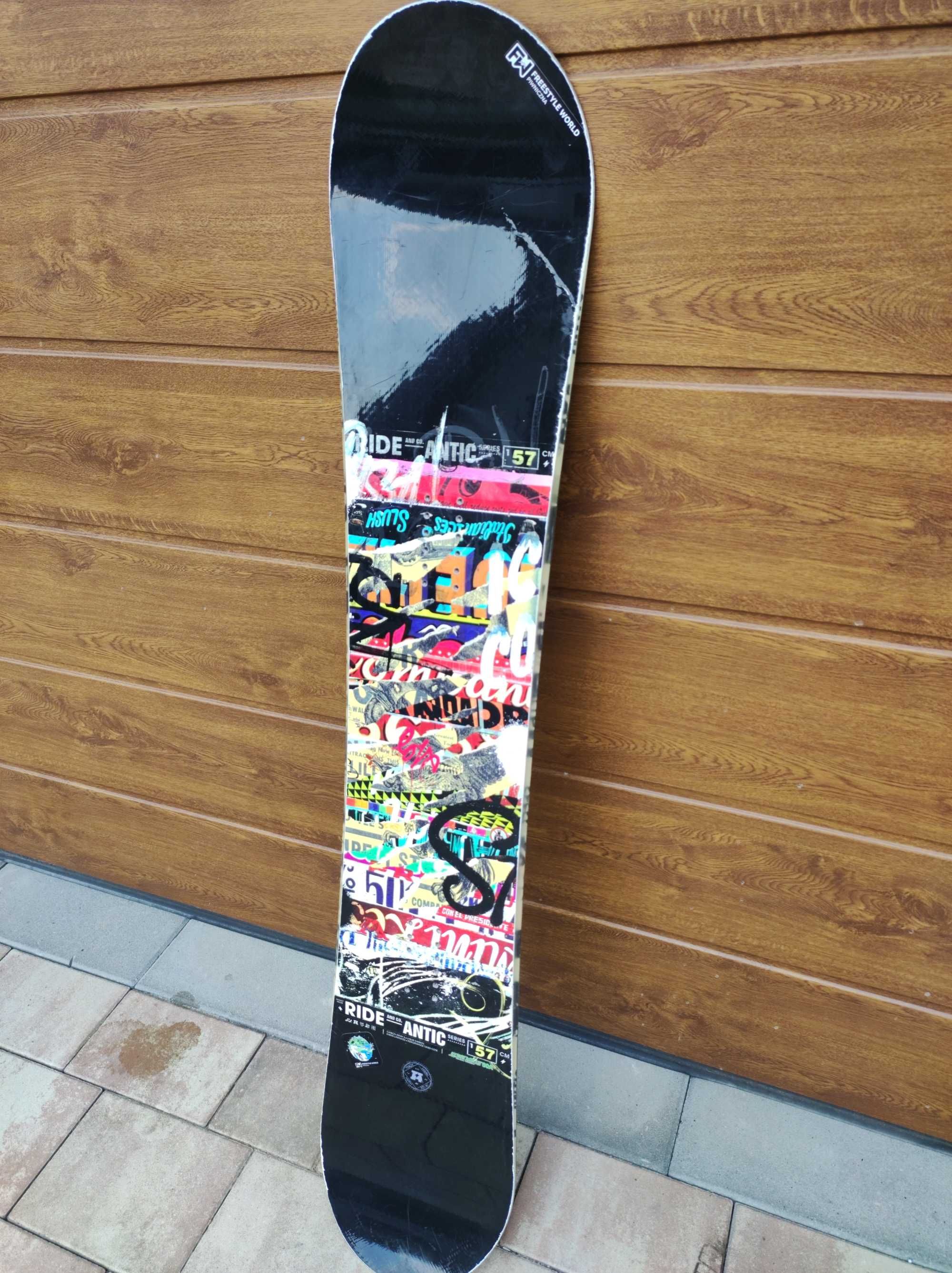 snowboard RIDE ANTIC SERIES carbon