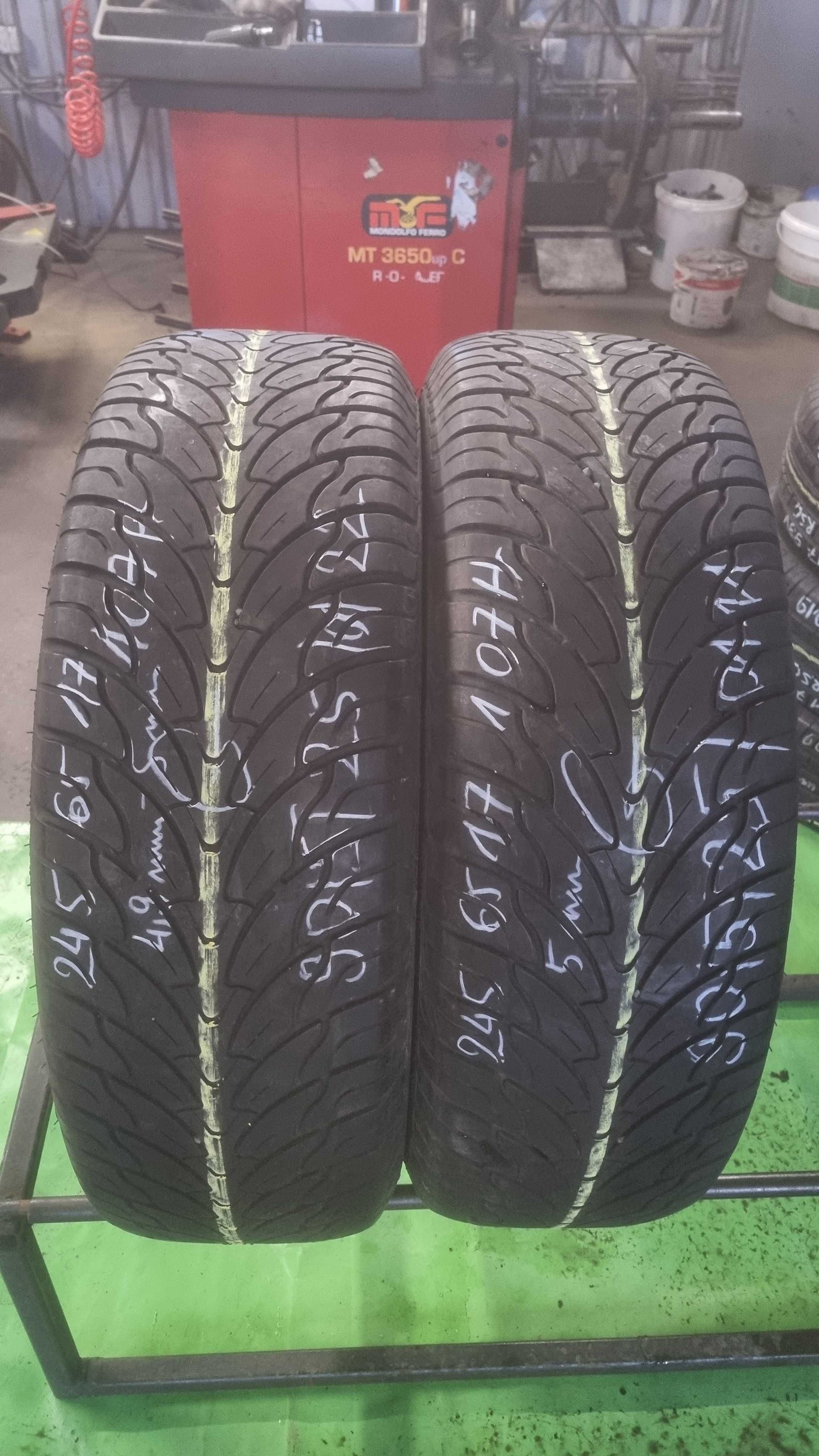 2 Opony letnie 245/65r17 107H Federal Couragia SU Warszawa