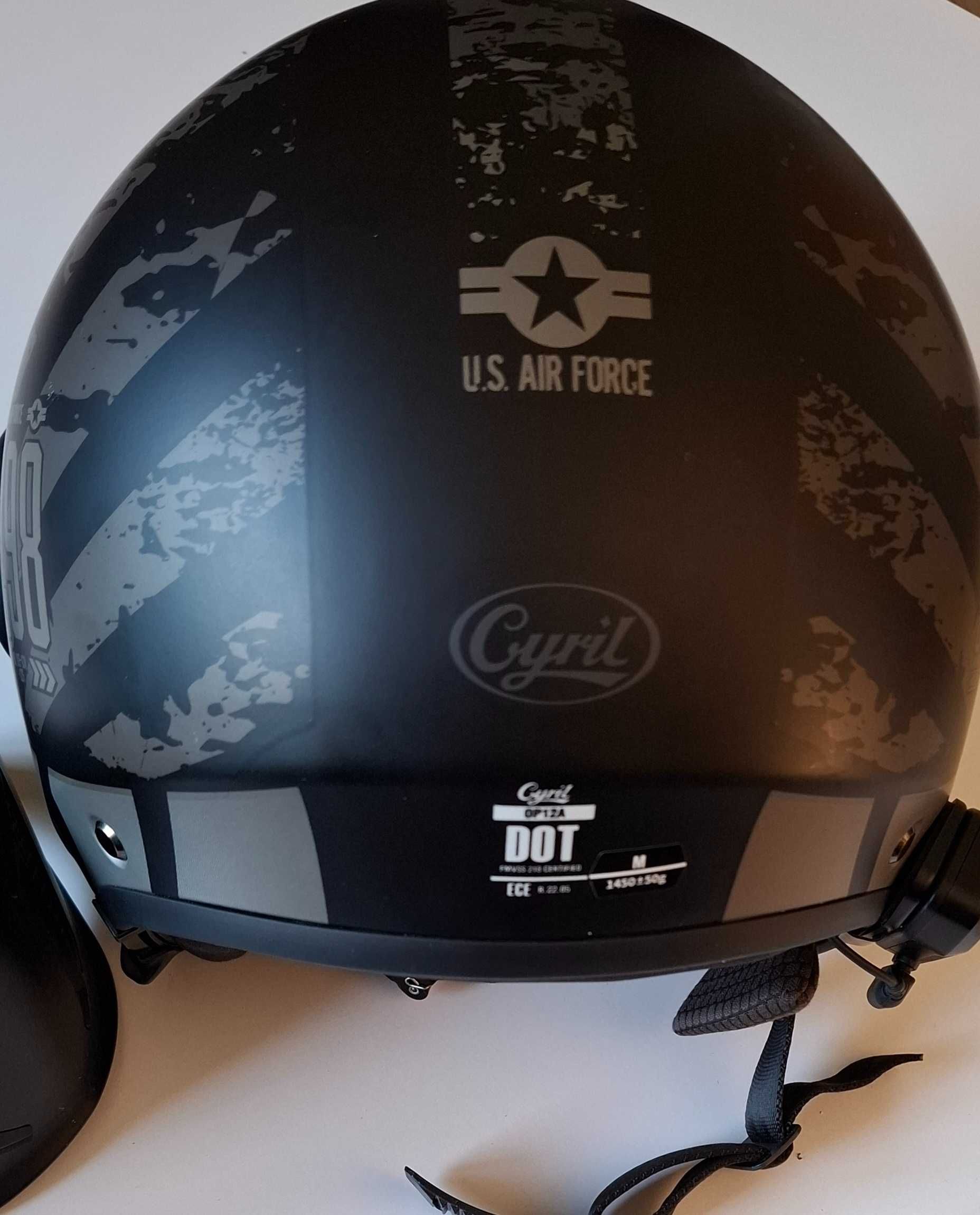 Kask motocyklowy z bluetooth