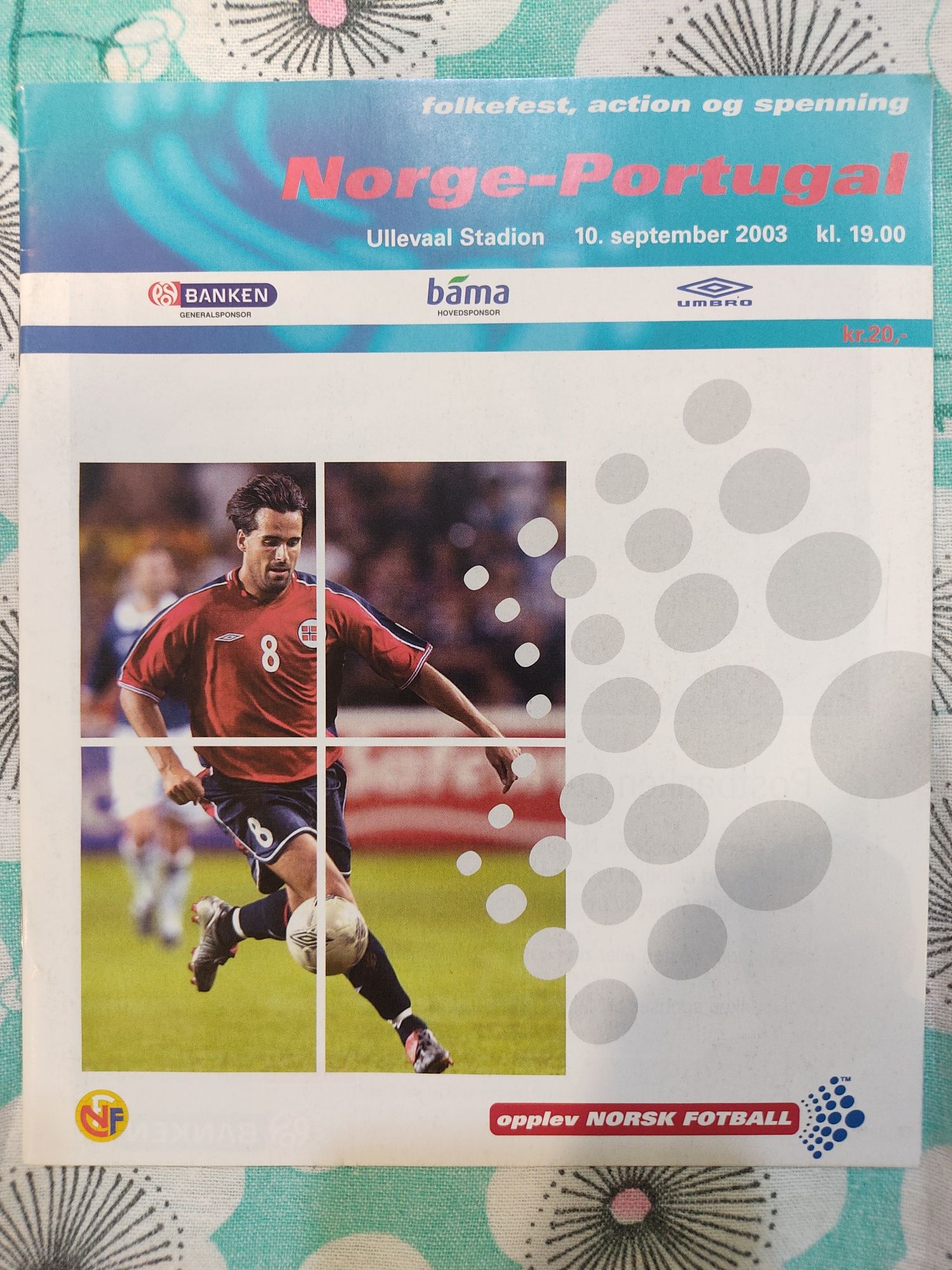 Programa oficial Noruega Portugal 2003