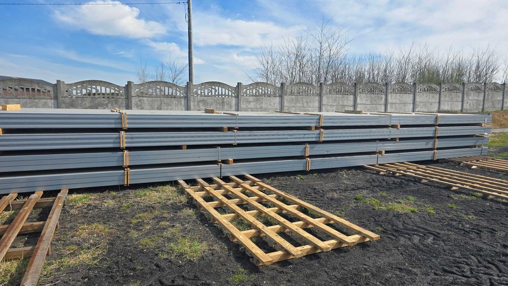 Profil ocynkowany STAL STOBNO kształtownik bariera słup legar 13m