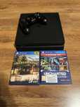 Play Station 4 + pad + 2 gry gratis
