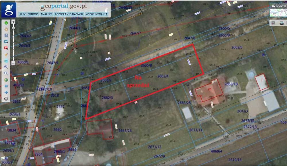 Działka budowlana 12 arów Wadowice-blisko wszędzie-Dzielnica Podstawie