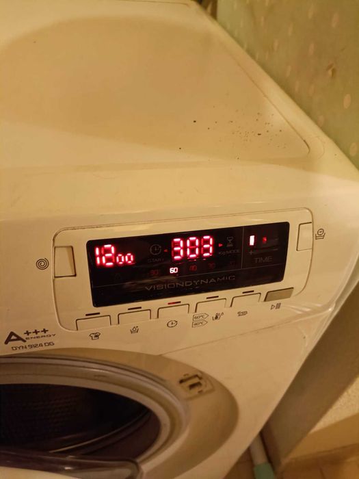 Máquina de lavar roupa Hoover 9 kg A+++ em bom estado