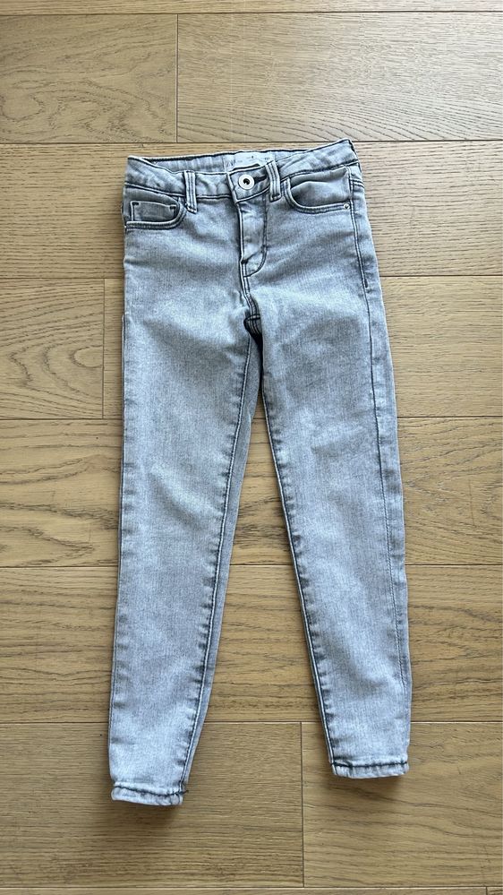 Zestaw 2 pary  jeansy spodnie jeansowe r. 116 ZARA