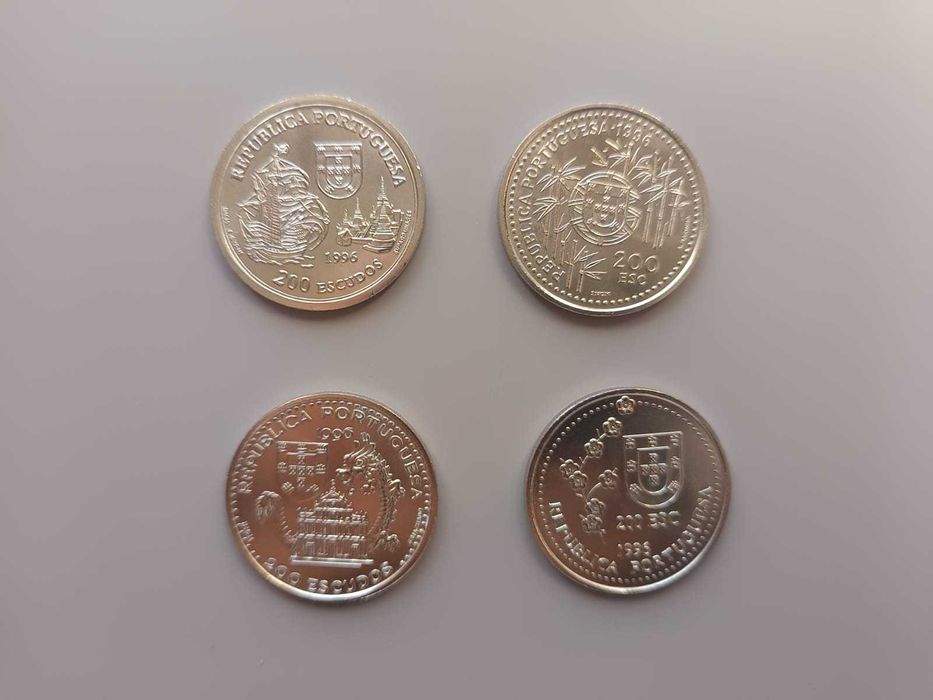 VII Série Moedas dos Descobrimentos – Cuproníquel (1996)