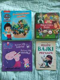 Zestaw książek dla dzieci Psi Patrol Peppa Toy Story - Wawa