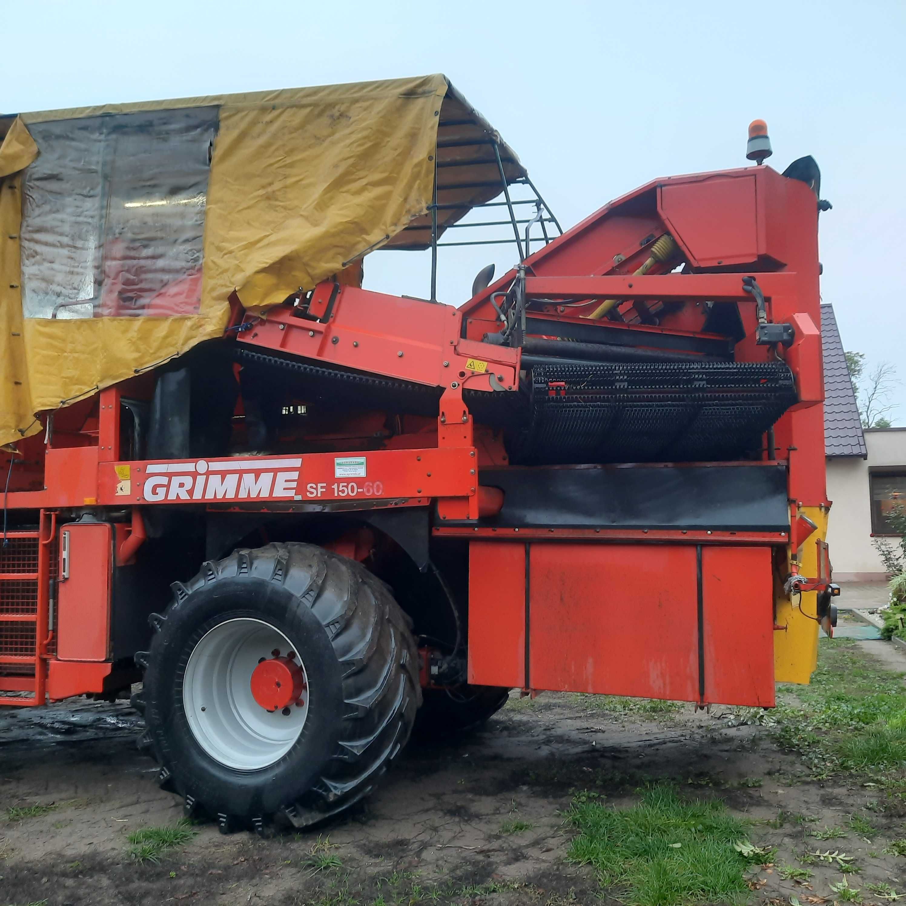 Grimme sf 150-60 kombajn samojezdny do ziemniaków cebuli ( avr,dewulf)