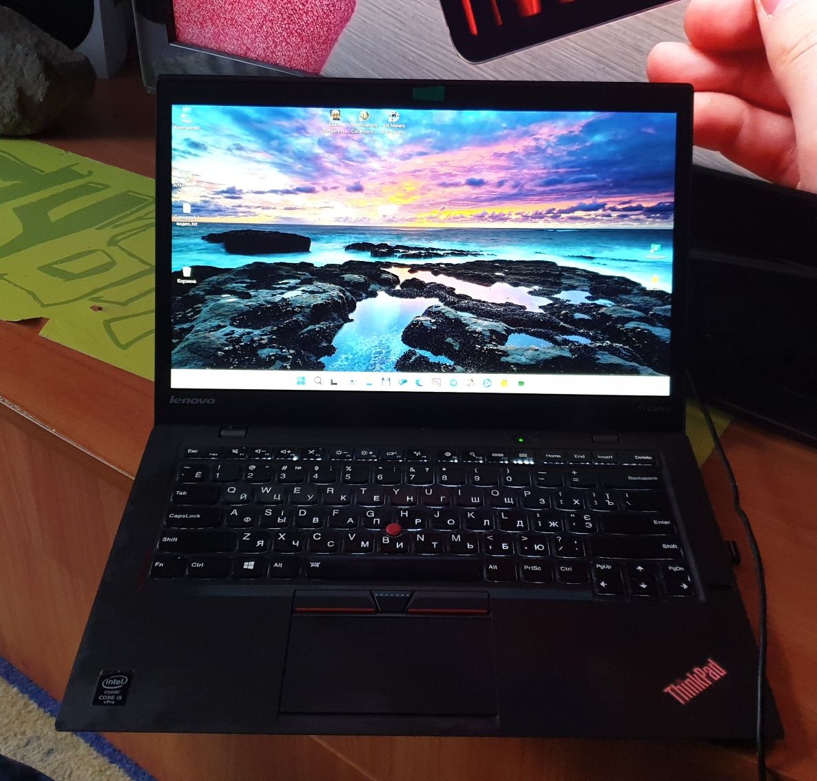 Lenovo X1 Carbon 3gen core i5, 256gb сенсорний екран