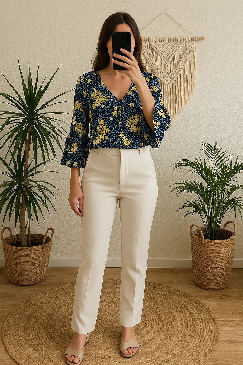 Bluzka damska L 100% wiskoza Zara