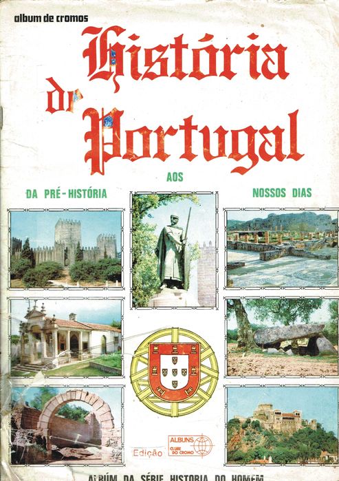 História de Portugal - Album de 330cromos de 1977