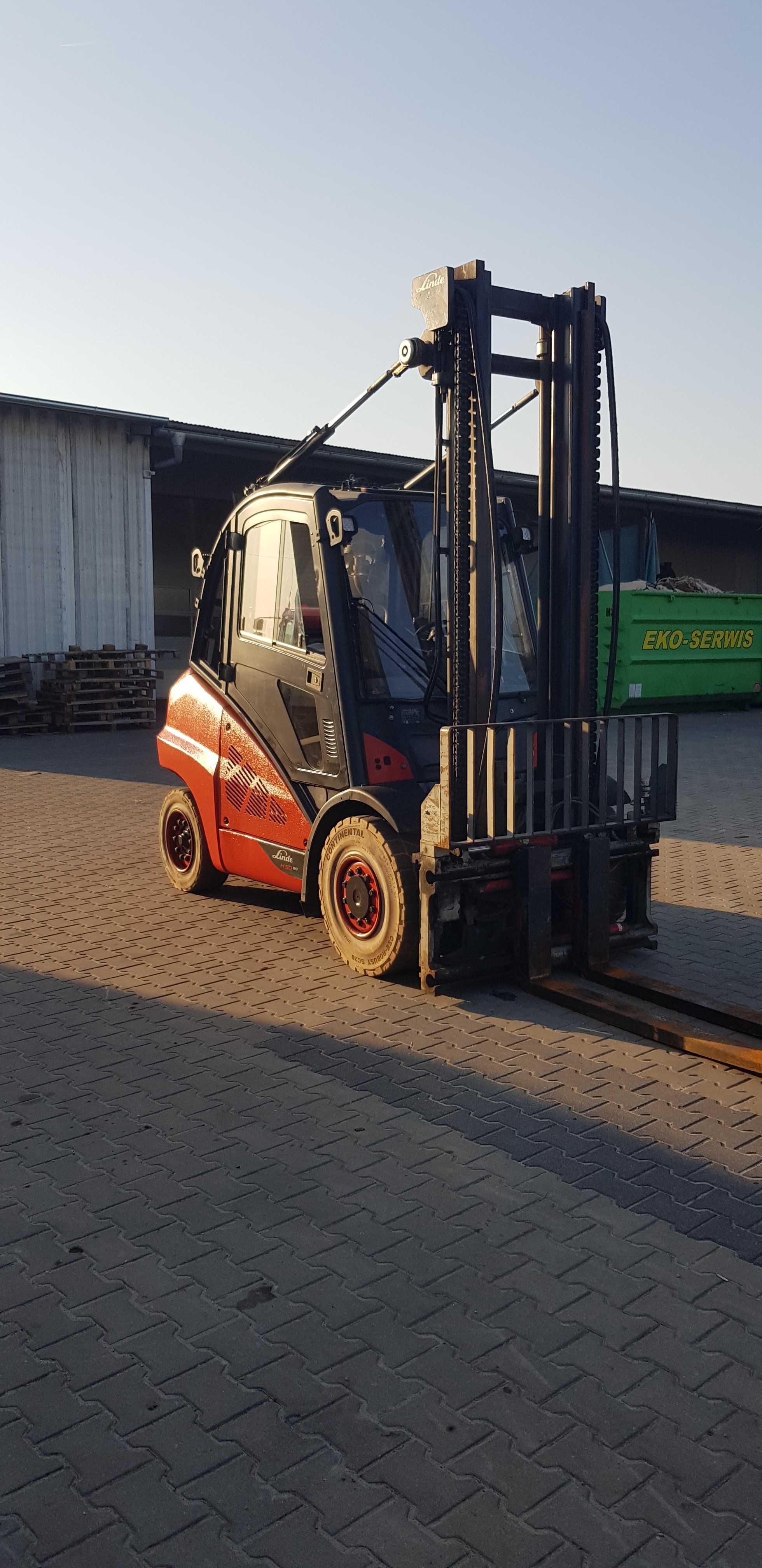 Linde H50T-02 /600  EVO H40 , H45 , pozycjoner wideł Durwen RZV S