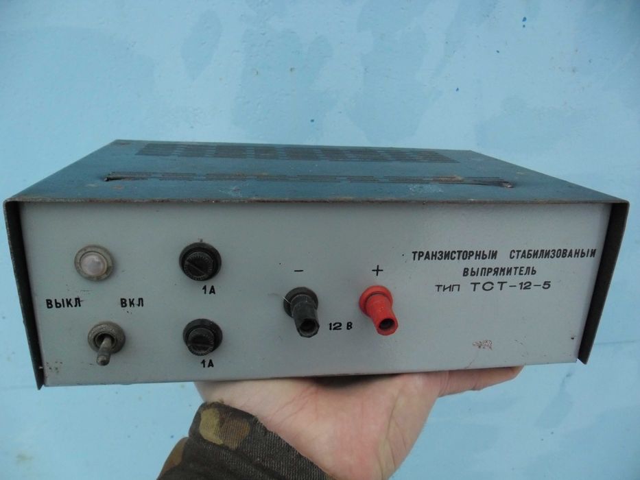 Блок питания 220В / 12 В / 5 Ампер, трансформаторный ТСТ-12-5
