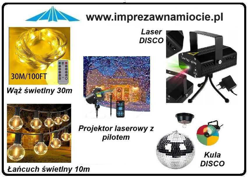 Kostkarka Grill bemary warniki głośniki wentylatory disco projektor