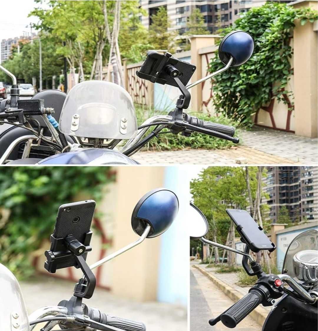Motocyklowy uchwyt na telefon komórkowy Uniwersalny metalowy
