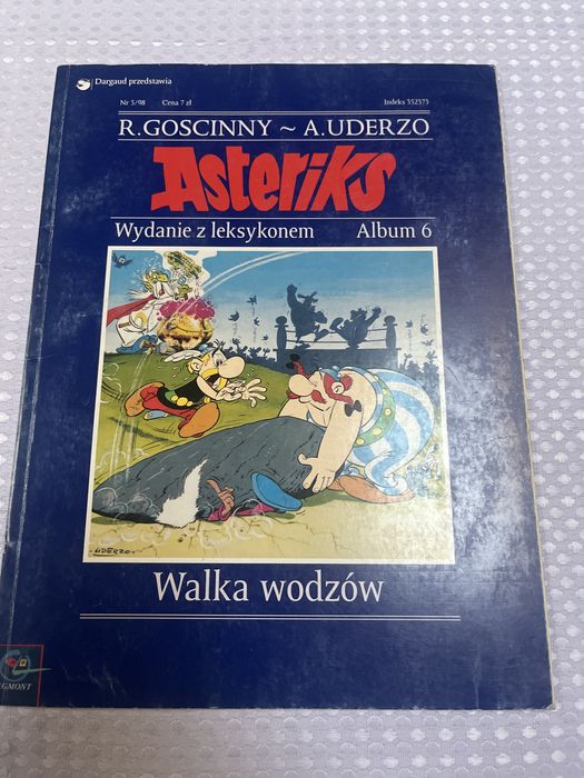 Asteriks Walka Wodzów komiks tom 6 wydanie z leksykonem