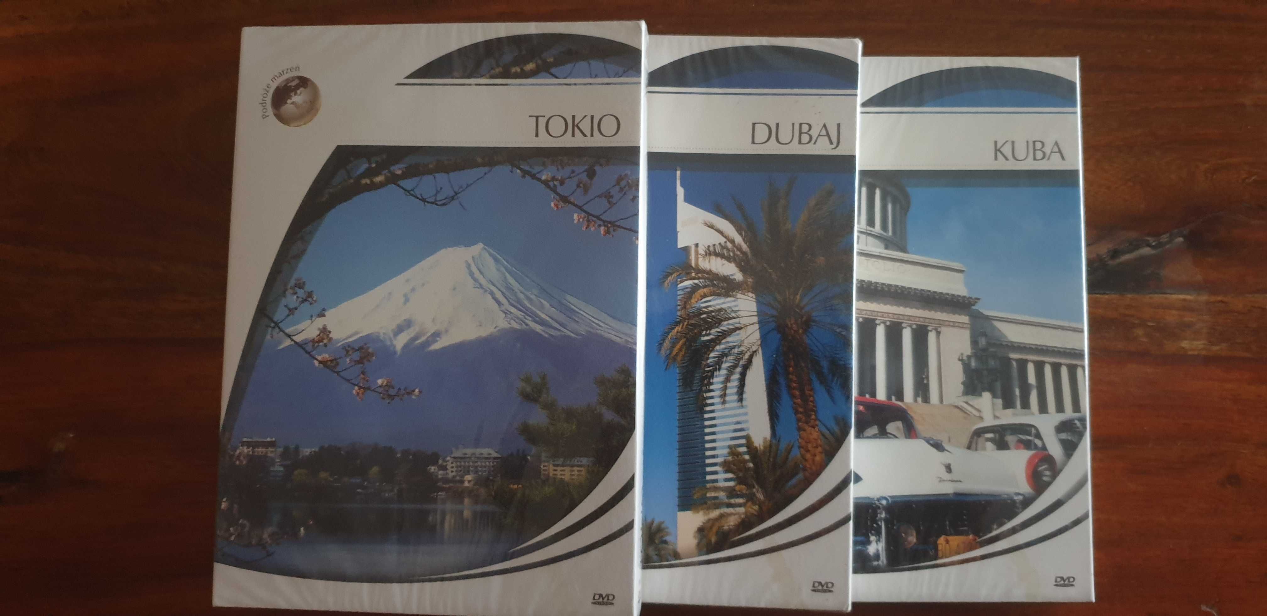 TOKIO, DUBAJ, KUBA 3 plyty przewodnik DVD