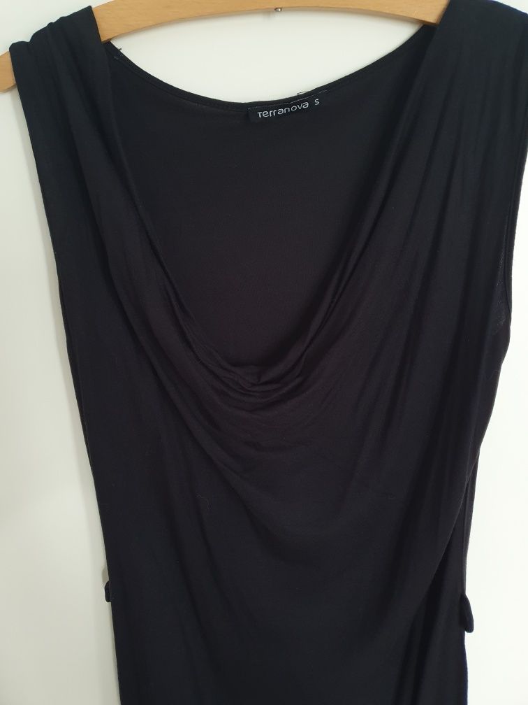 Czarna sukienka mini S