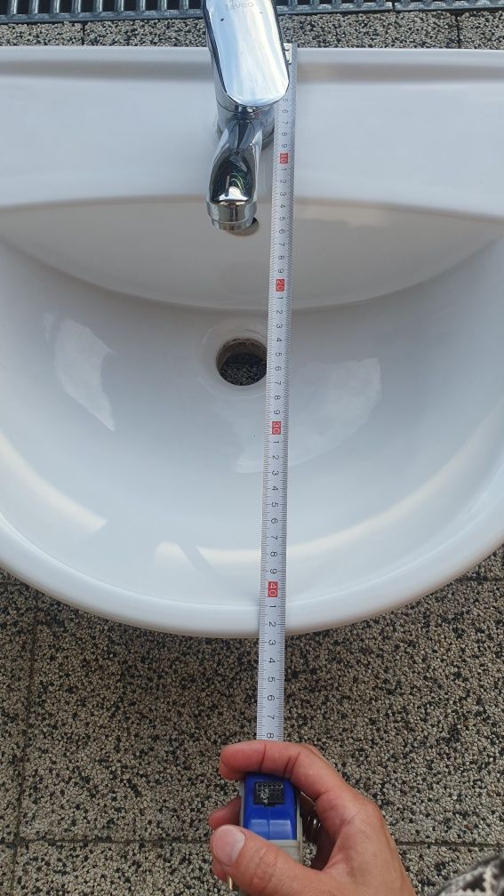 Umywalka Cersanit 50cm + bateria Laveo