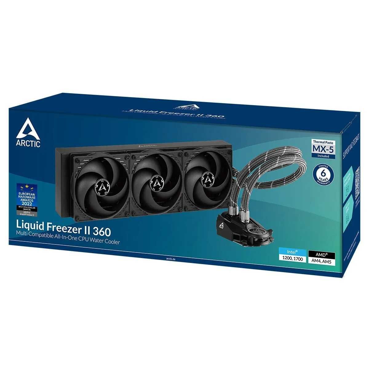 Arctic Liquid freezer II 360 black