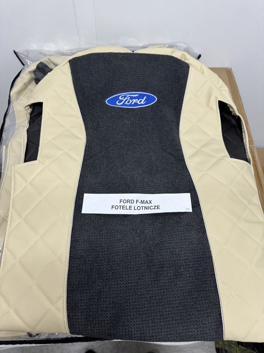 Pokrowce na siedzenia FORD F-MAX  od 2018r. Pikowane welurowe