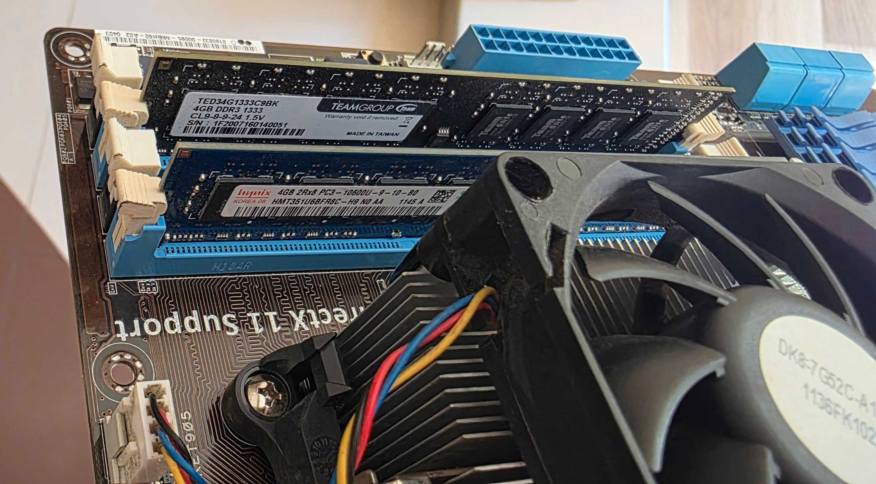 Материнська плата ASUS F1A55-V, проц AMD A8-3870HD, 8 Gb DDR3