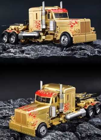 Преміум Колекційна Фігурка-Трансформер «Золотий Оптімус Прайм»