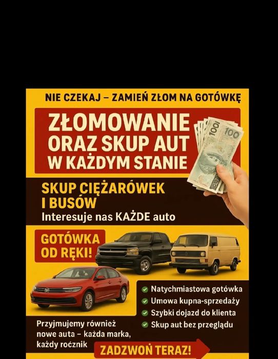 Zlomowanie oraz Skup Aut