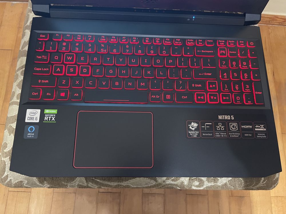 ACER Nitro 5/Core i5-10th Gen/16GB Ram/256GB SSD/RTX 3050/FHD 144 Hz