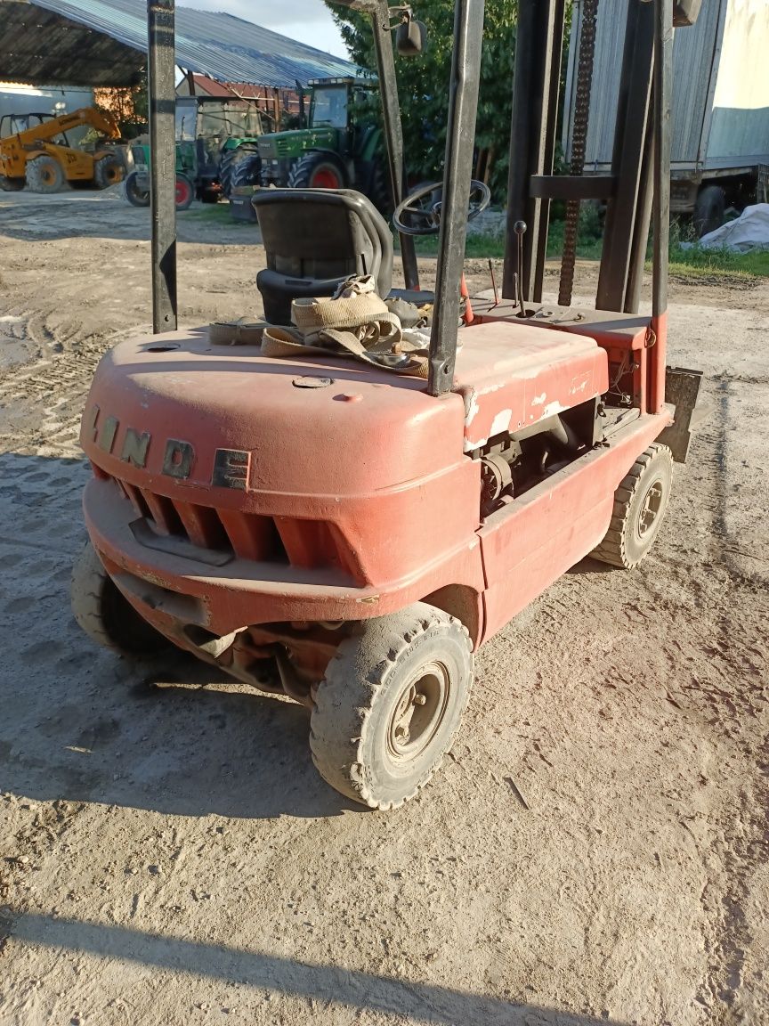 Linde h20 diesel deutz widłak 25 toyota