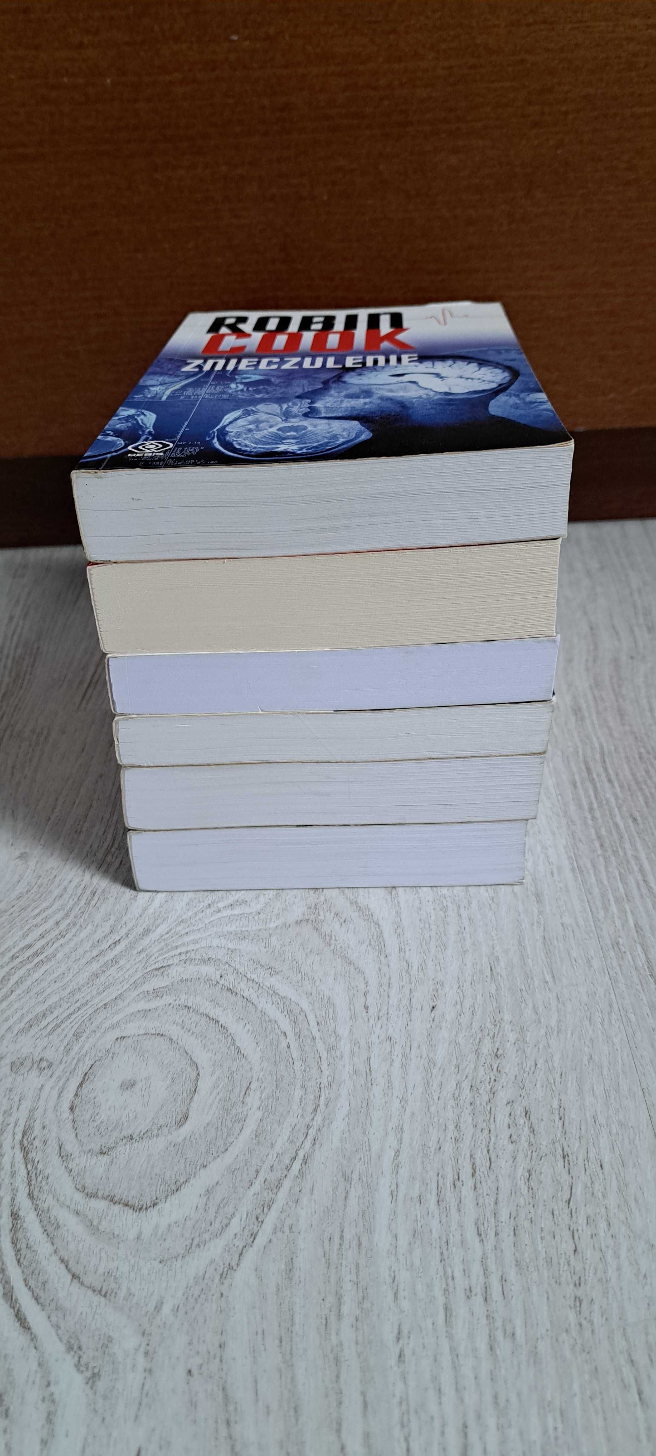 6x Robin Cook Polisa śmierci Nano Coma Oślepienie Wirus Znieczulenie