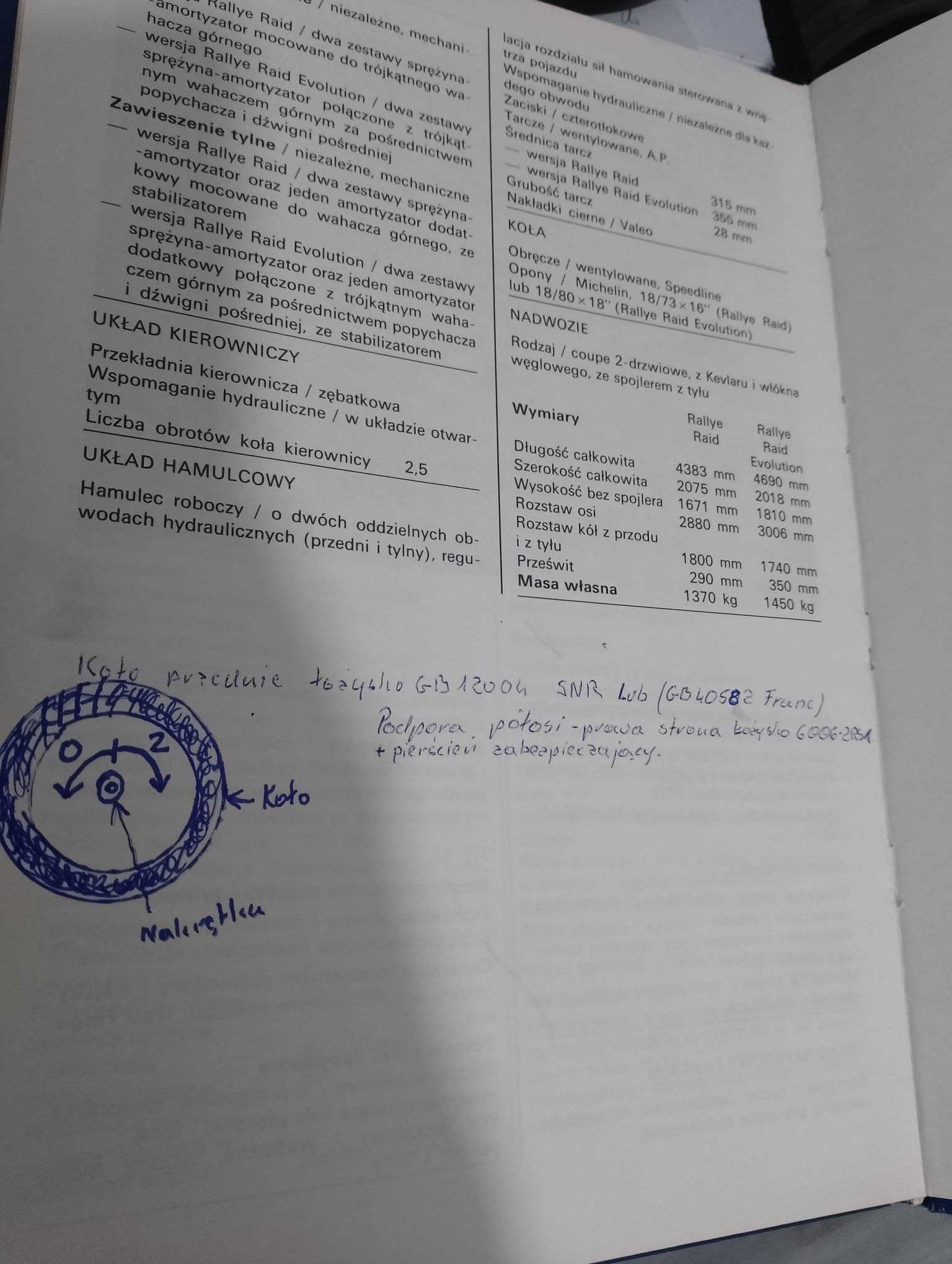 Książka W. Potocki Citroen ZX