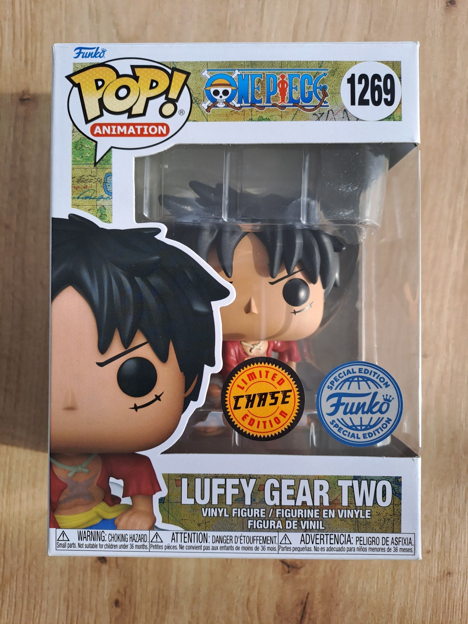 Funko Pop Luffy Gear Two Chase 1269 One Piece