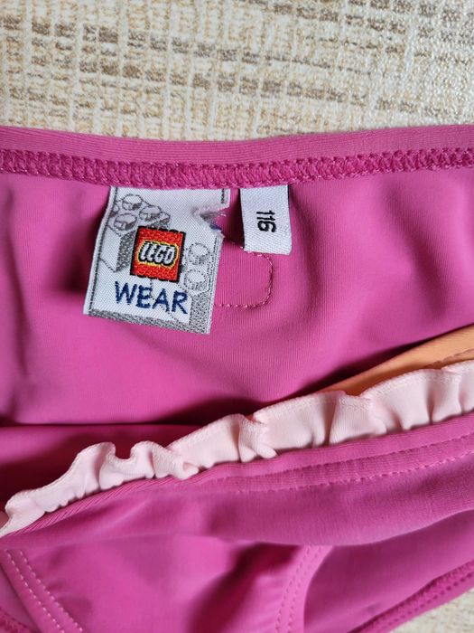strój, kostium kąpielowy dwuczęściowy Lego 116 nowy z metką